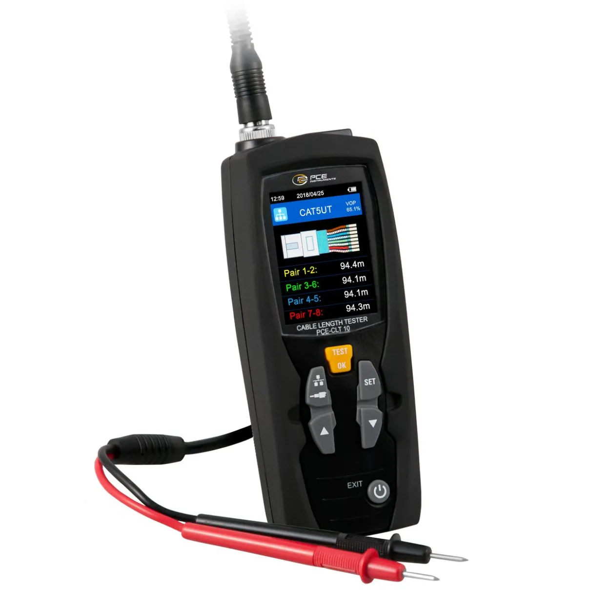 Kabellängen-Tester PCE-CLT 10