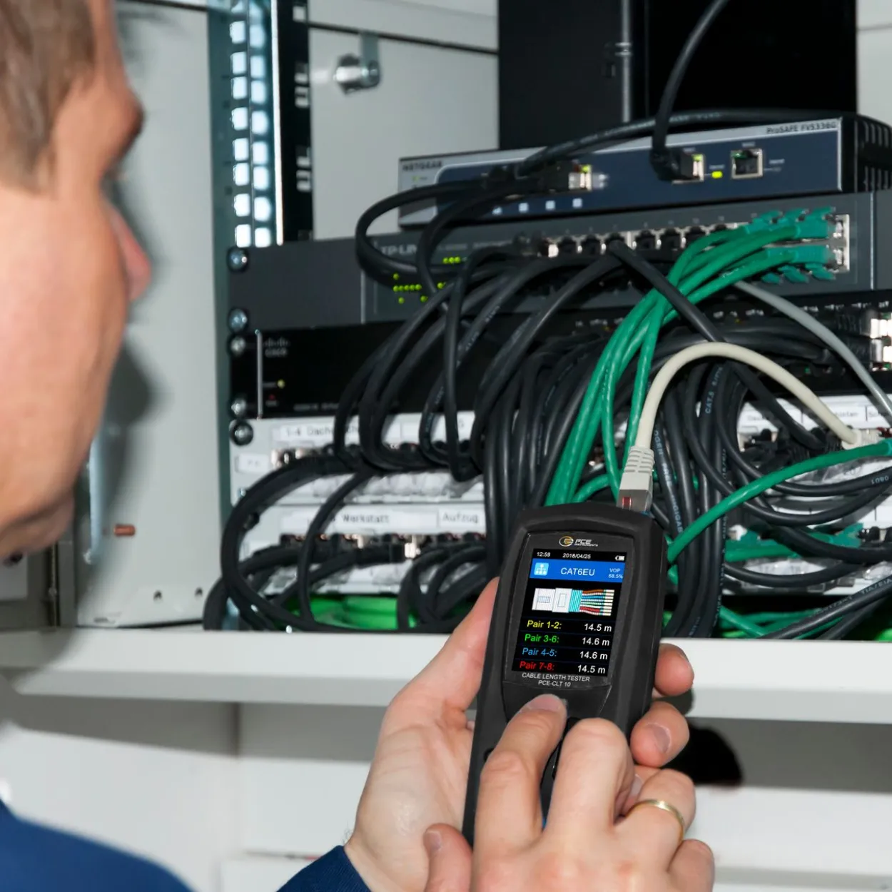Kabellängen-Tester PCE-CLT 10