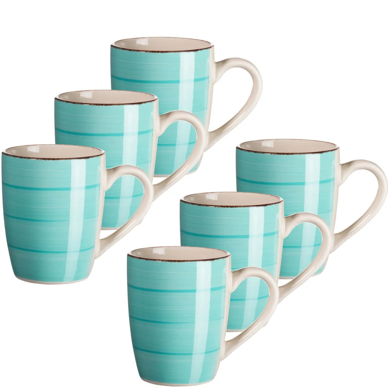 Kaffeebecher 38 cl, 6-er Set, LAGUNA