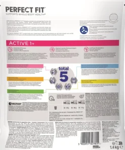 Katze Beutel Active 1+ mit Rind 1,4kg