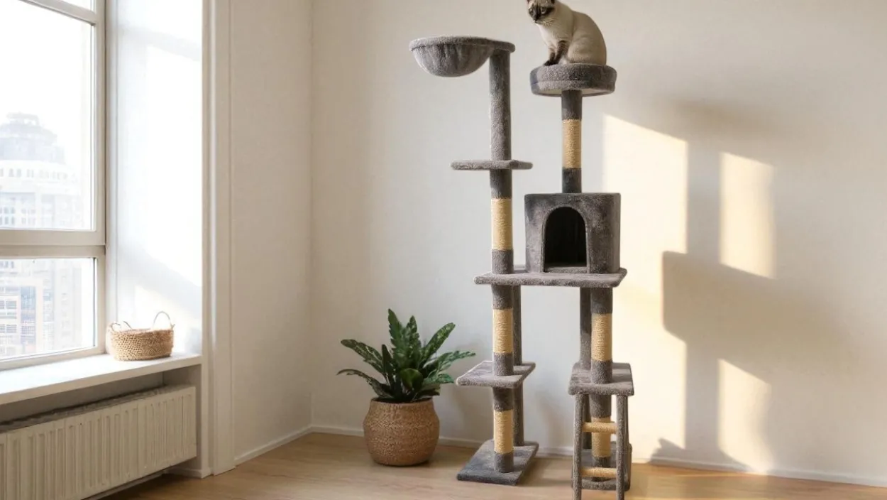 Katzen Kratzbaum, ca. 71 x 66 x 160 cm