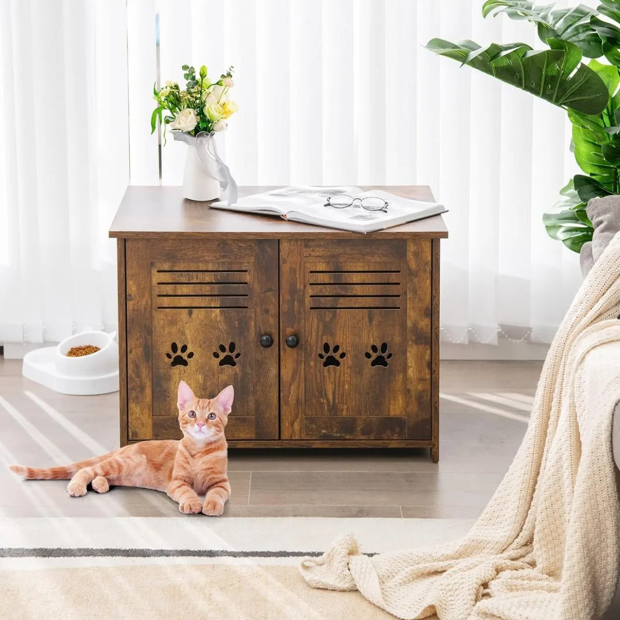 Katzenschrank Katzentoilette
