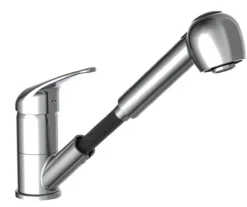 Küchenarmatur SUPRA mit Geschirrbrause, Chrom