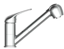 Küchenarmatur SUPRA mit Geschirrbrause, Chrom