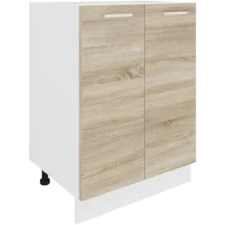 Küchenschrank Breite 60 cm Drehtüren Unterschrank Küche Küchenmöbel Esilo