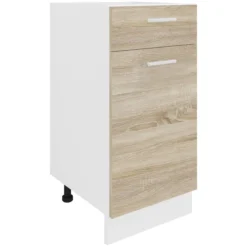 Küchenschrank Breite 40 cm Schublade Unterschrank Küche Küchenmöbel Esilo