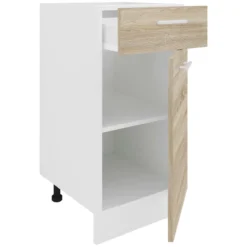 Küchenschrank Breite 40 cm Schublade Unterschrank Küche Küchenmöbel Esilo