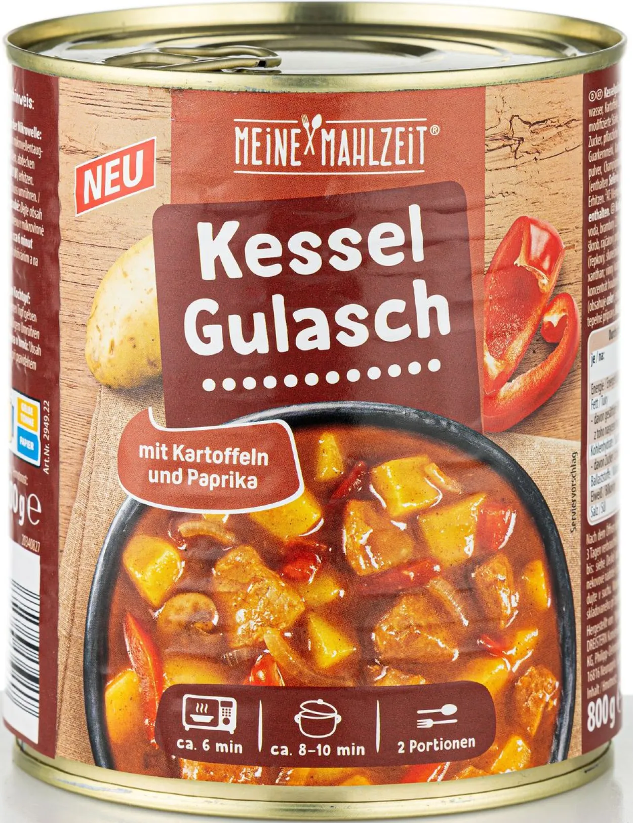 Kesselgulasch 12x800g