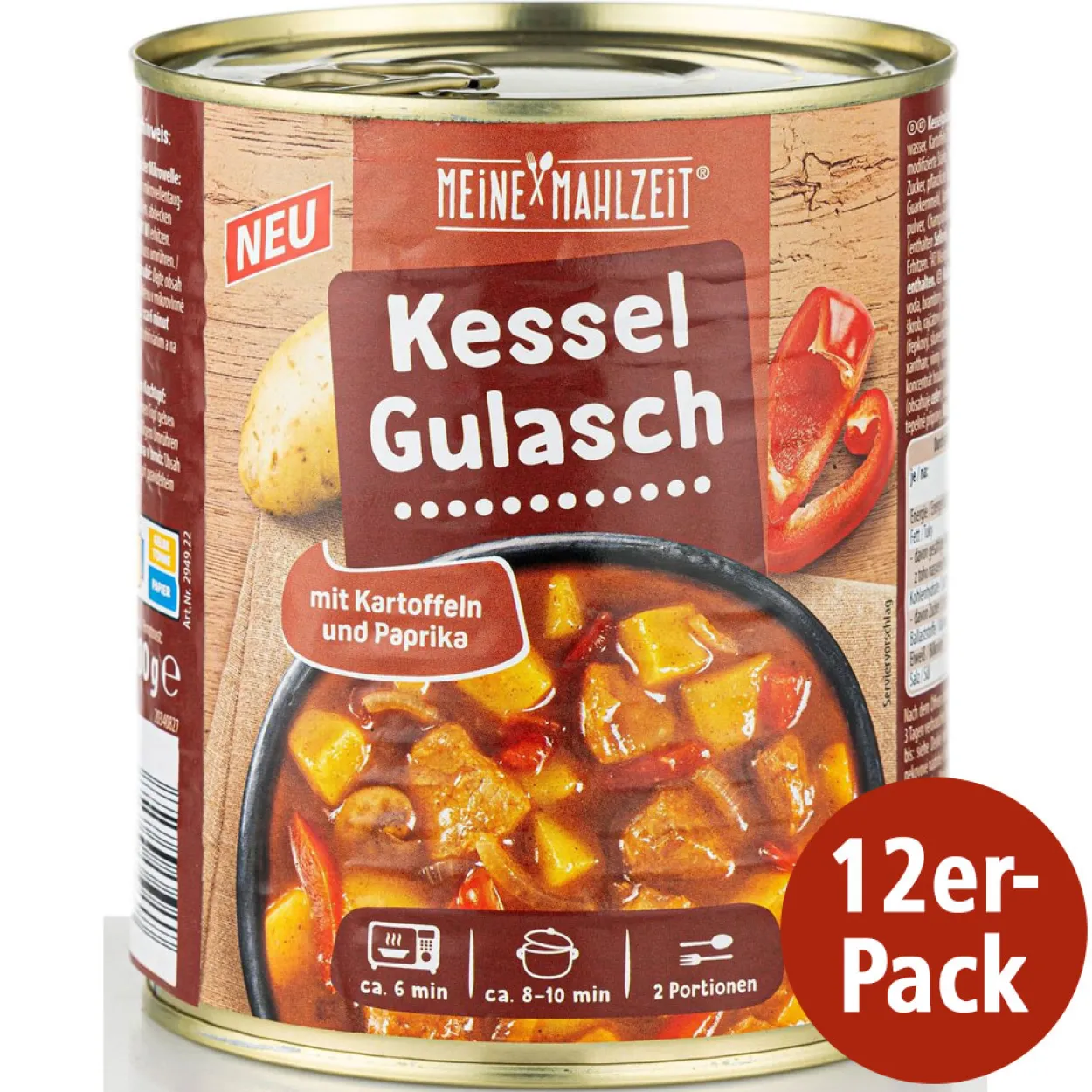 Kesselgulasch 12x800g