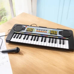 Keyboard mit Mikrofon