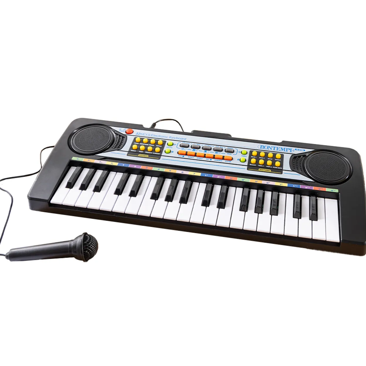 Keyboard mit Mikrofon