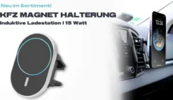 KFZ Magnet-Halterung & induktive Ladestation