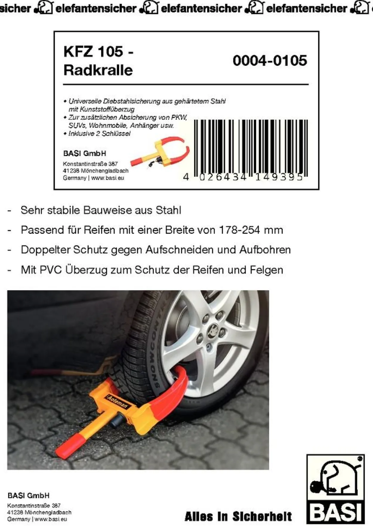 KFZ 105 - Radkralle