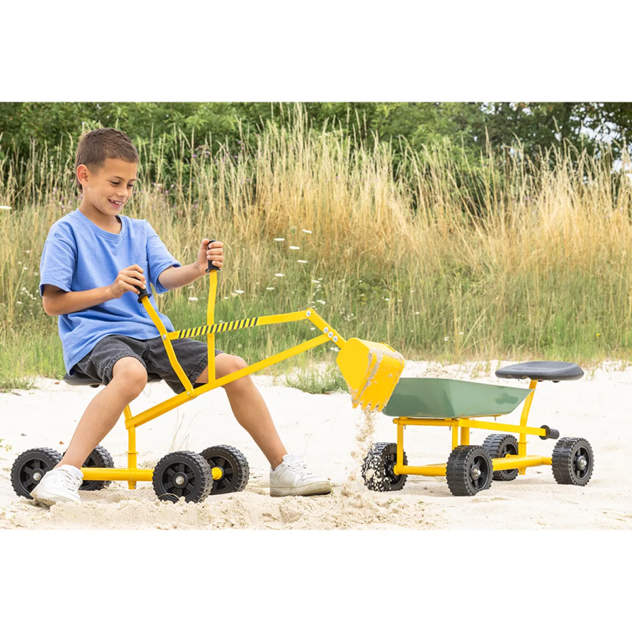 Kinder-Bagger mit Schaufel