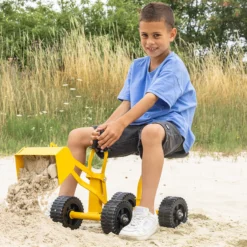Kinder-Bulldozer mit Schaufel