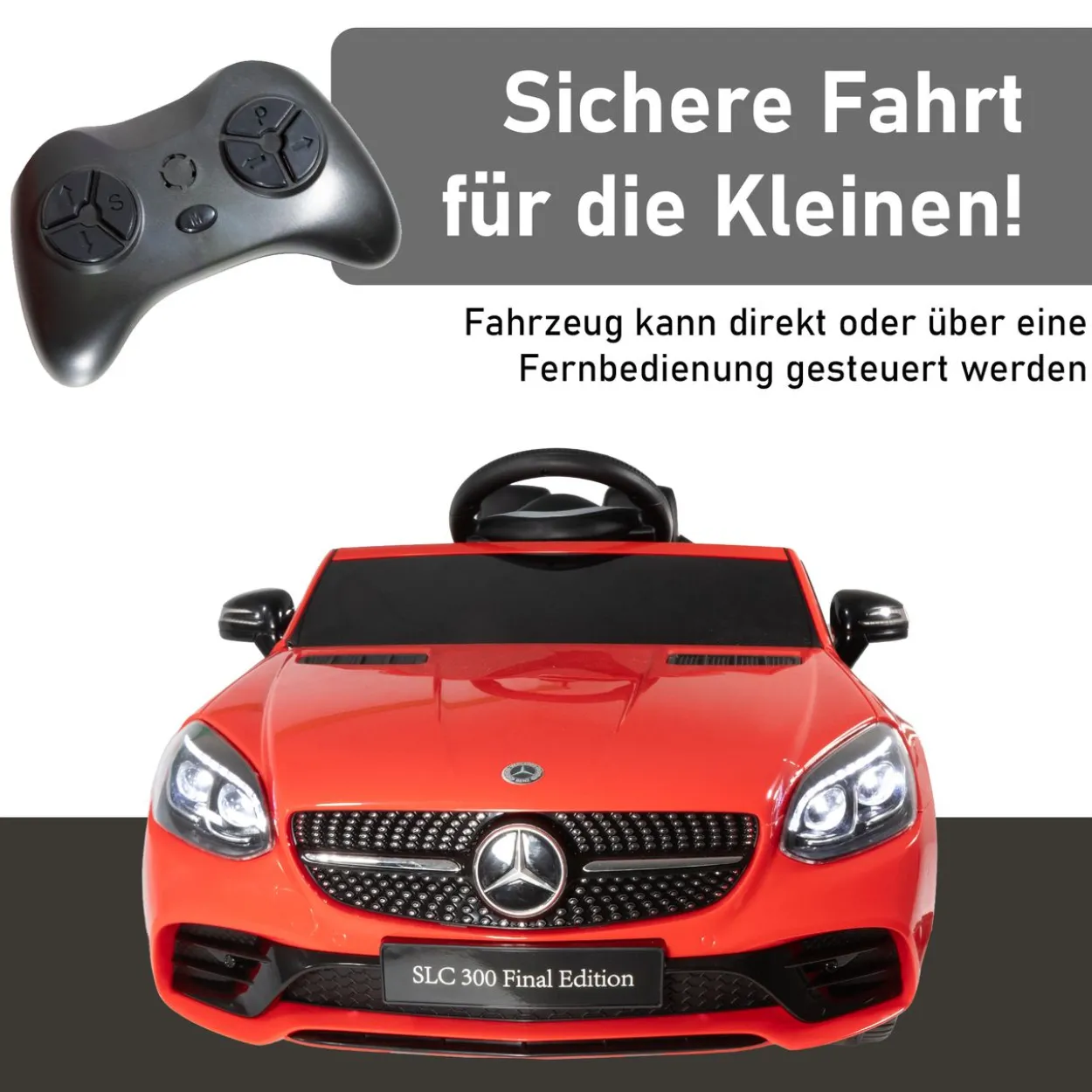 Kinder Elektroauto ab 3 Jahren rot