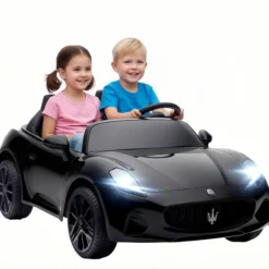 Kinder Elektroauto 12V 2-Sitzer Kinderauto mit Fernbedienung, 2 Motor