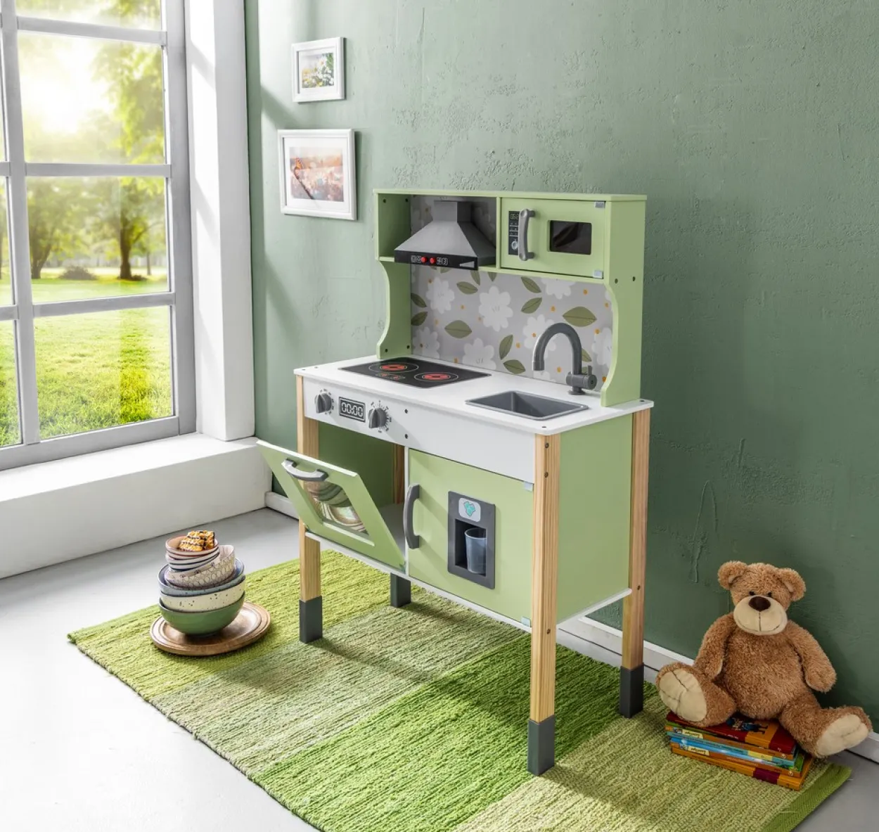 Kinderküchen-Set 70x 30x 100 cm