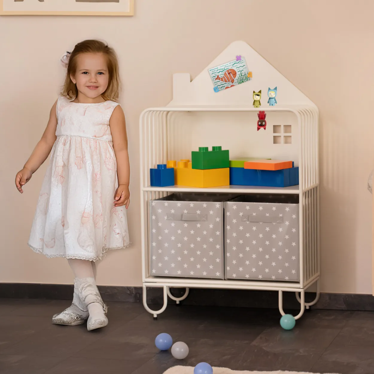 Kinderregal TODO S – Weiß