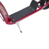 Kinderroller mit Hinterbremse 12 Zoll EVA Rot