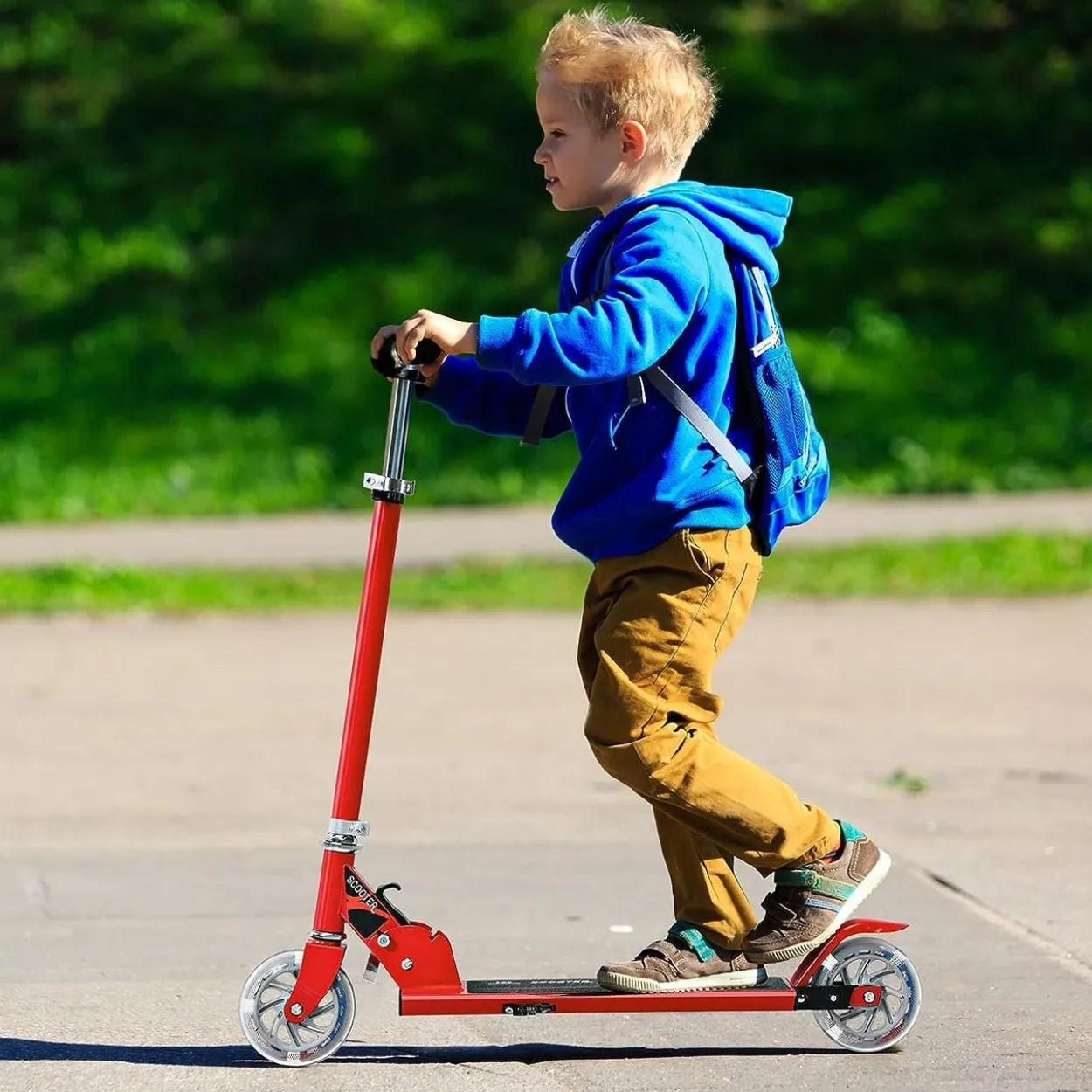 Kinder Roller mit LED Rädern