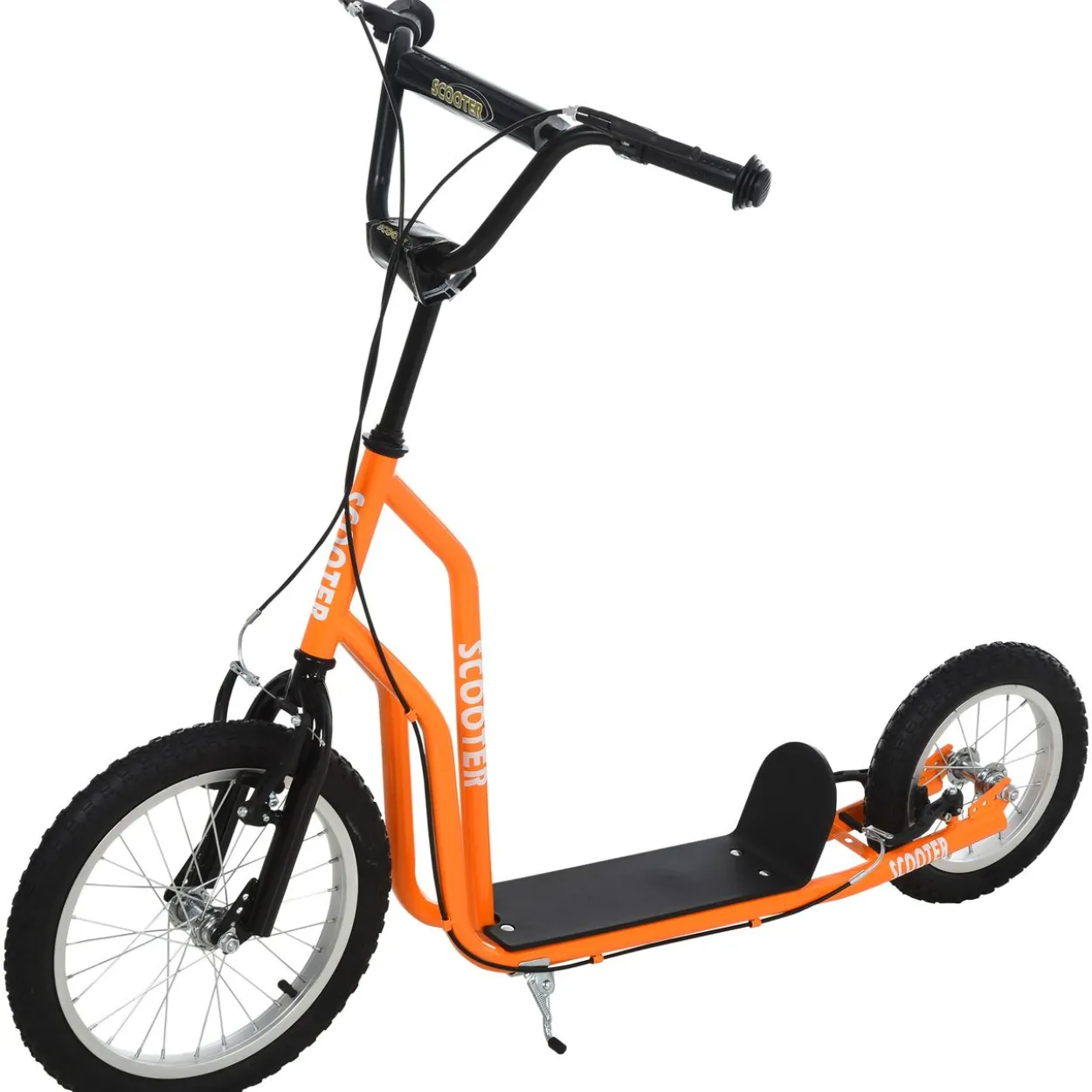 Kinderroller mit Luftreifen16/12 Zoll Orange
