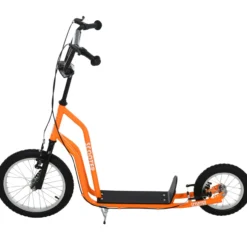 Kinderroller mit Luftreifen16/12 Zoll Orange