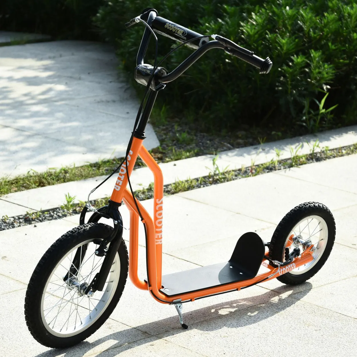 Kinderroller mit Luftreifen16/12 Zoll Orange