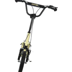 Kinderroller Scooter Kickboard mit Luftreifen, Beige