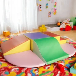 Kinder Softbausteine 6 tlg. - Mehrfarbig