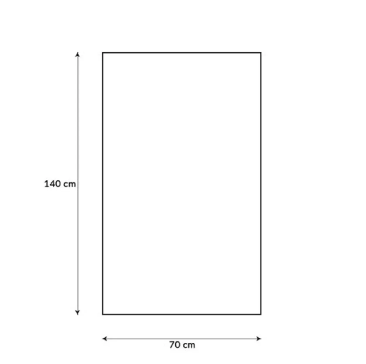 Kinderstrandtuch 70x140 cm – Lilo & Stitch Design