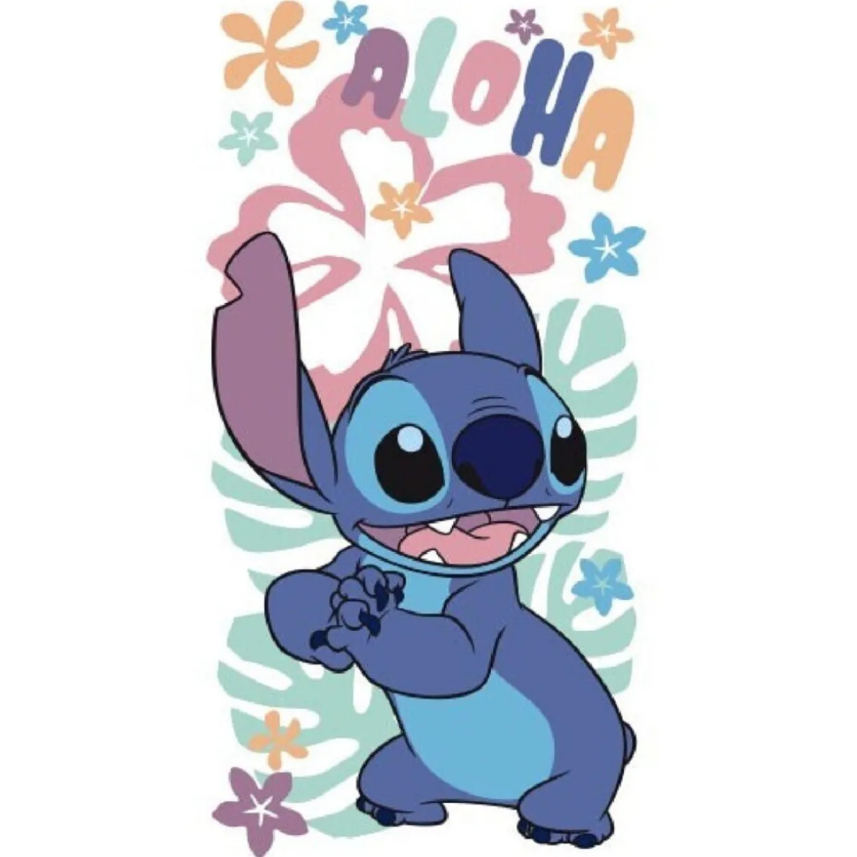 Kinderstrandtuch 70x140 cm – Lilo & Stitch Design