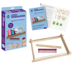 Kinder-Webrahmen aus Holz