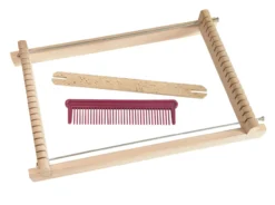 Kinder-Webrahmen aus Holz