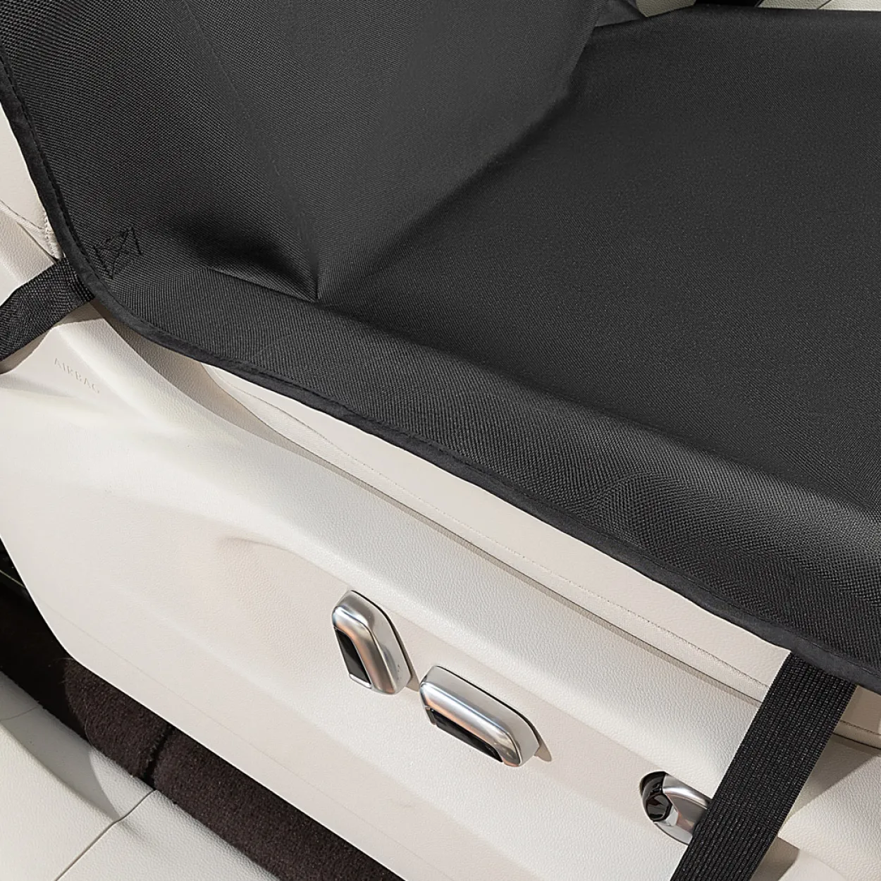 Kingsleeve Autositzbezug Schwarz 160x66cm Vordersitz