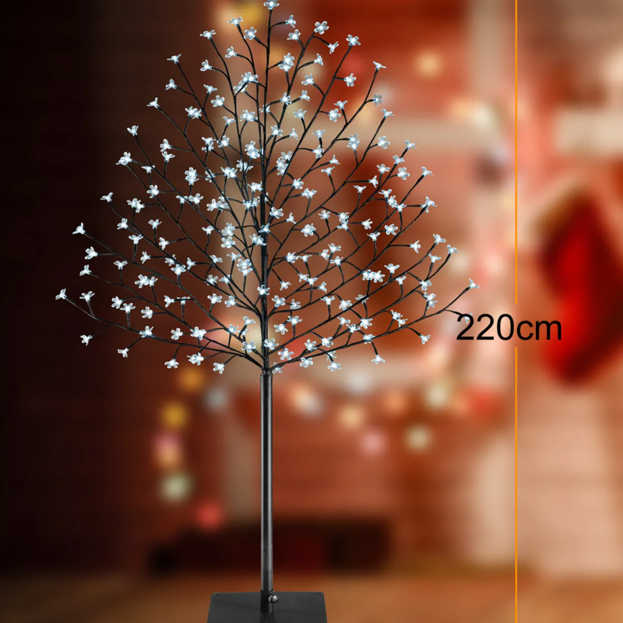 Kirschblütenbaum 220 LED 220cm blau
