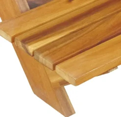Klappbare Blumentreppe mit 3 Regalen aus Akazienholz - Braun