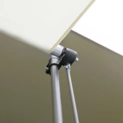 Klemmmarkise Sonnenschutz mit Handkurbel - Beige