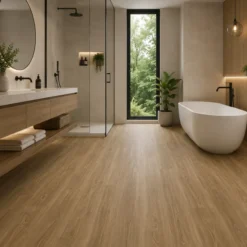 Klick Hart Vinylboden, Wasserfest, Bodenbeläge, 4mm SPC + 1mm Unterlage, Box 2,25 m² Namur Nutmeg