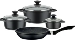 Kochtopf Set Gourmet Granit 7-tlg.