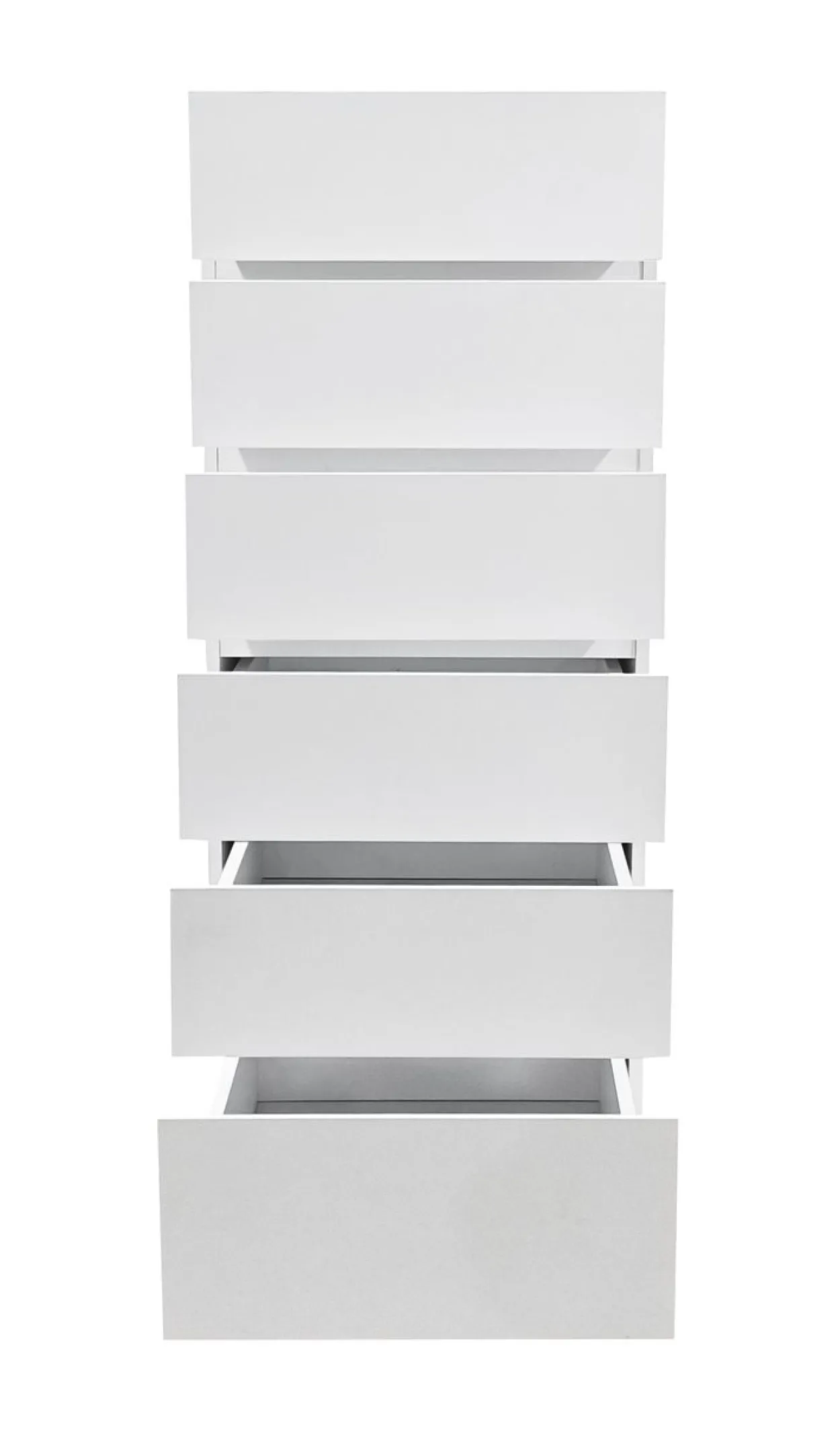 Kommode mit 6 Schubladen, ca. 48 x 39,5 x 134,3 cm