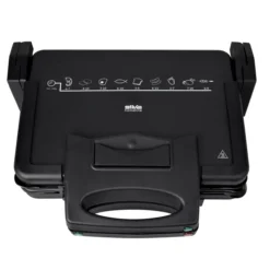 Kontaktgrill, 1700 W, matt schwarz