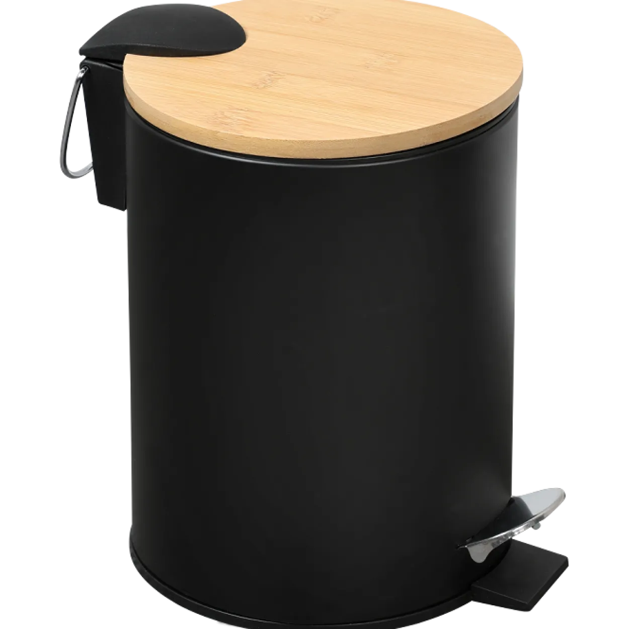 Kosmetikeimer Bambus schwarz 3l
