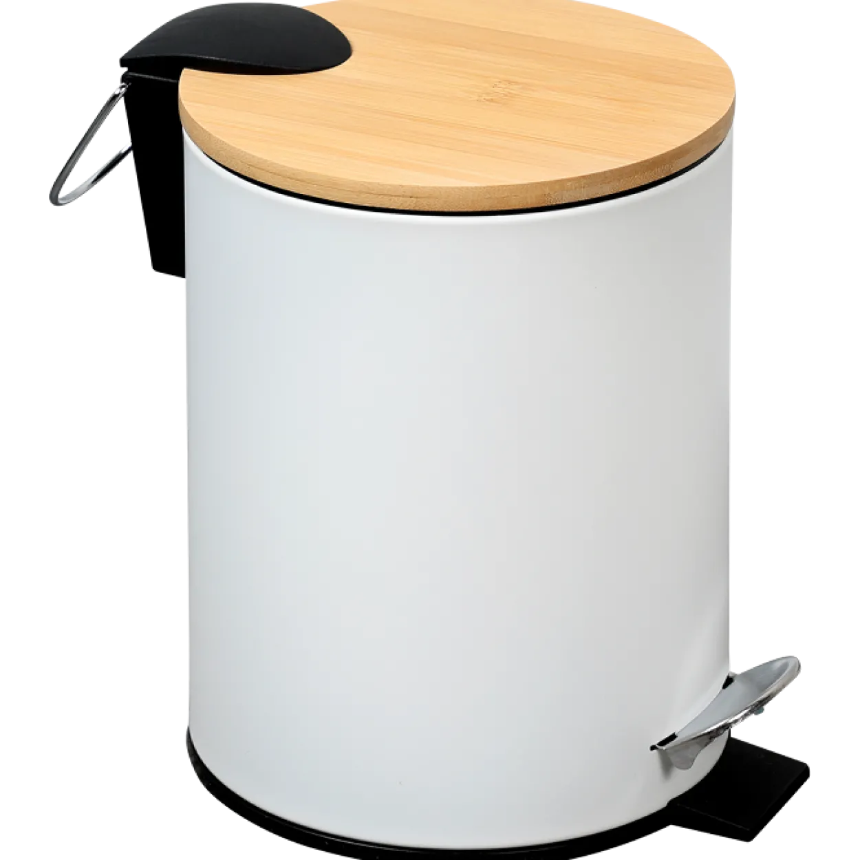 Kosmetikeimer Bambus weiß 3l