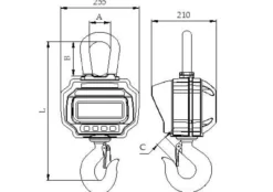 Kranwaage PCE-CS 5000N