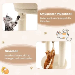 Kratzbaum Klein 4 in 1