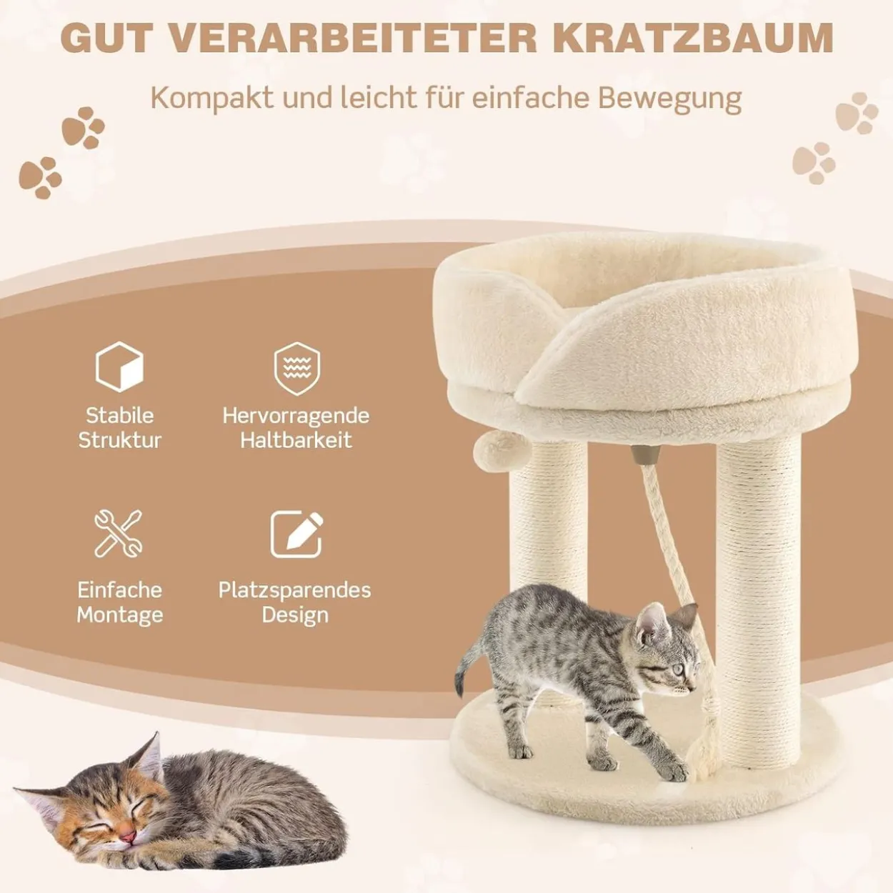 Kratzbaum Klein 4 in 1