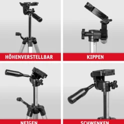 Kreuzlinienlaser mit Stativ