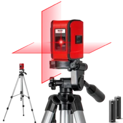Kreuzlinienlaser mit Stativ