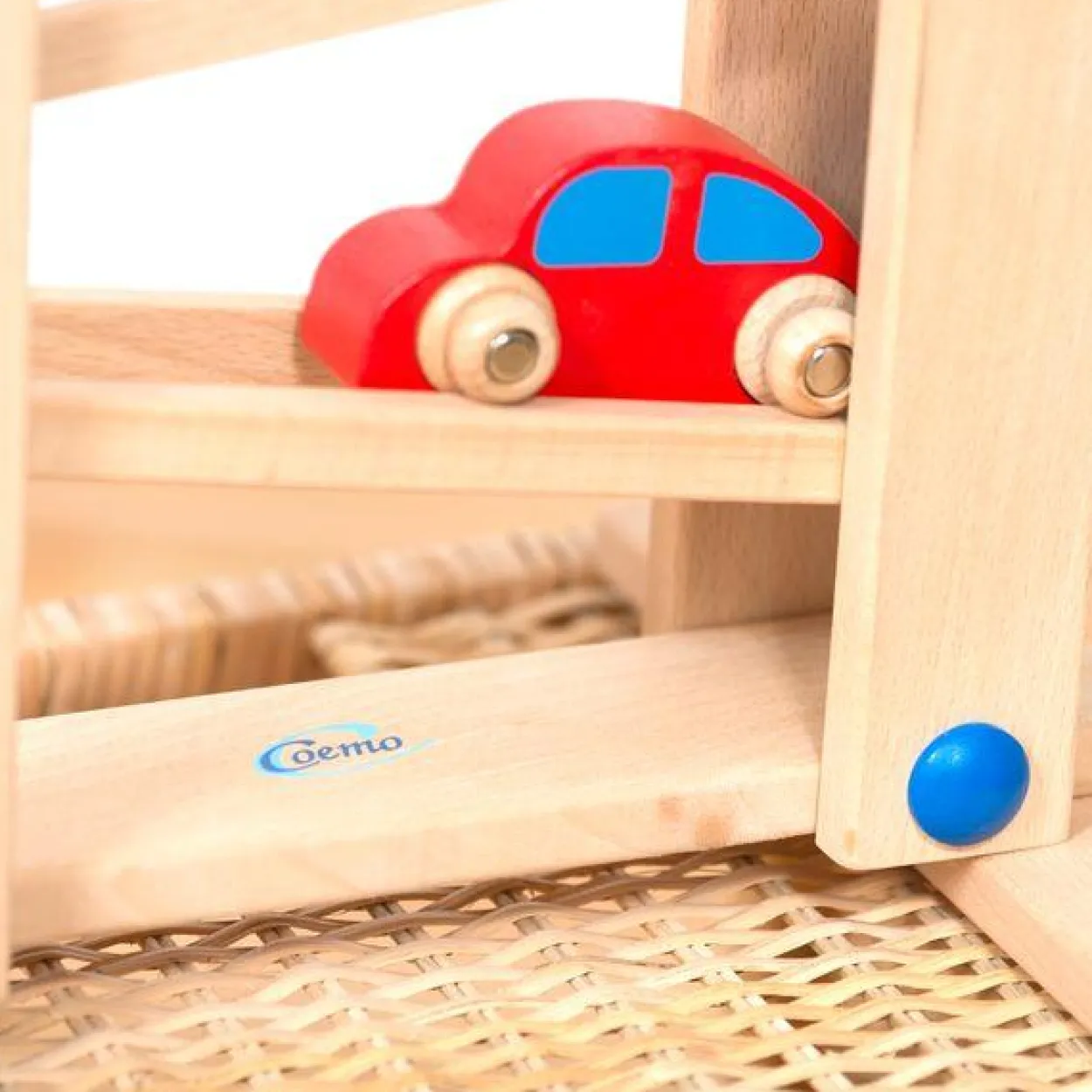 Kugelbahn aus Holz 7 mobile Teile